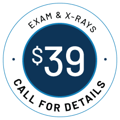 $39 Full Exam, Xrays, Cleaning special