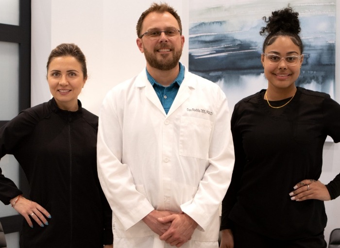 Doctor Daniel Rodda And his Dental Team